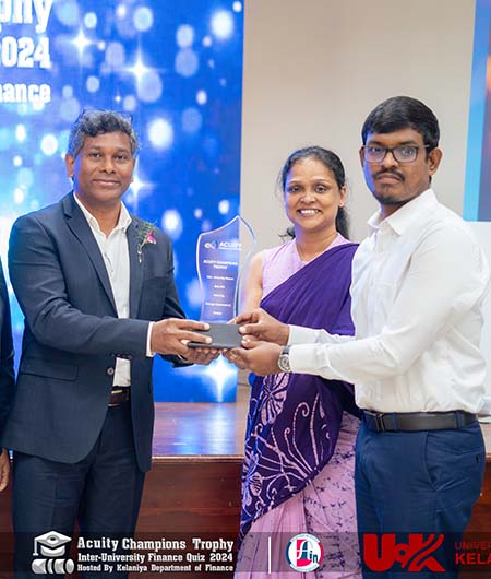 Acuity Knowledge Partners & University of Kelaniya jointly conduct 10th edition of its Inter-University Quiz Competition